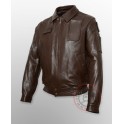 Brown Leather Jacket 