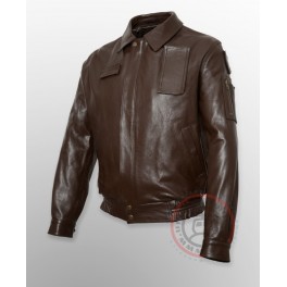 Brown Leather Jacket 