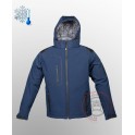 Softshell padded jacket