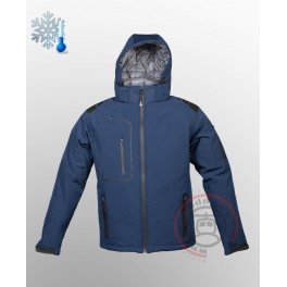 Softshell padded jacket